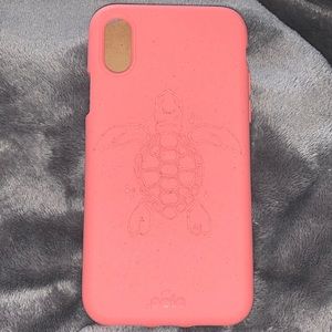 Pela sea turtle iPhone XS case - 100% compostable!